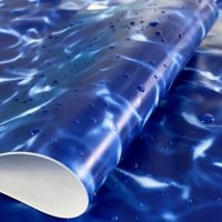 Чаша круглая для бассейна 488 х 140 см. 0.6/0.6 мм. Голубая