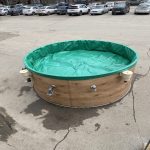 Тент 650 см. защитный для зимней консервации круглый