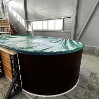 Тент защитный 10 х 5,5 м.овальный