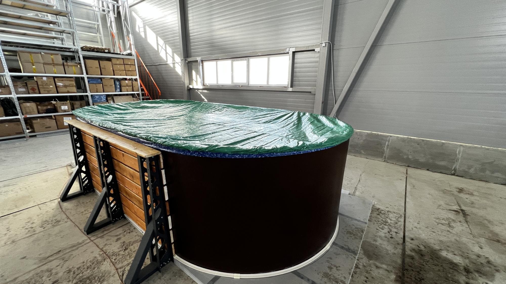 Тент защитный 10 х 5 м. овальный Тент защитный 10 х 5 м. овальный