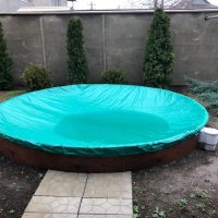 Тент защитный 2,44 м. круглый