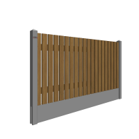 АРТ-забор panel derevo ver art 200x200 - АРТ-забор