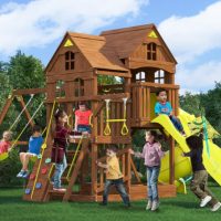 Спортивно-игровой комплекс MoyDvor ПАНОРАМА с трубой и рукоходом (10104 04)