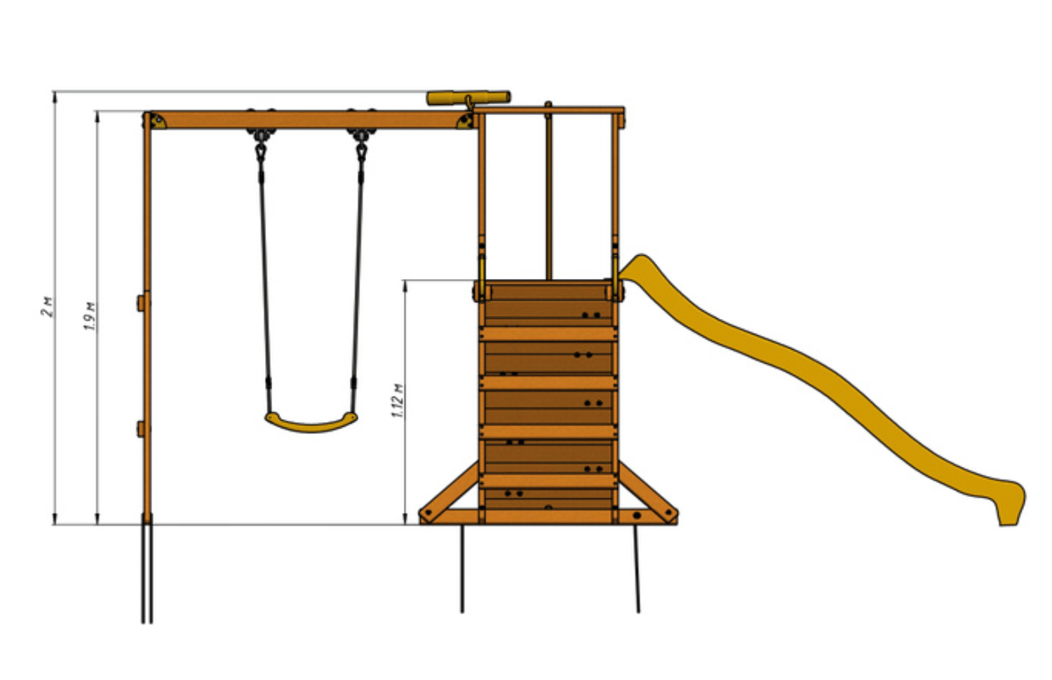 Спортивно-игровой комплекс MoyDvor SUNRAY (10304 20) Спортивно-игровой комплекс MoyDvor SUNRAY (10304 20)