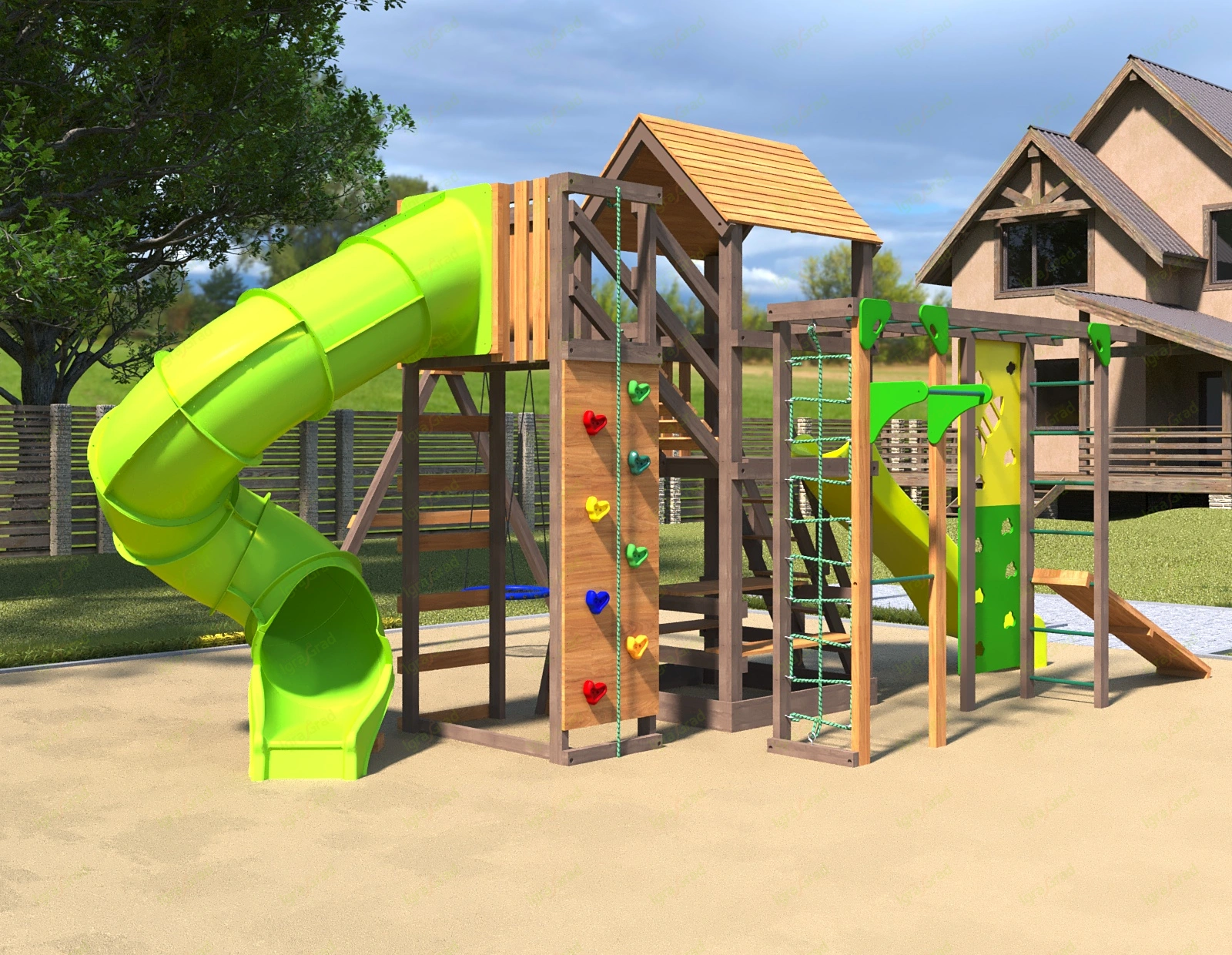 Детская площадка IgraGrad Спорт 6 Детская площадка IgraGrad Спорт 6