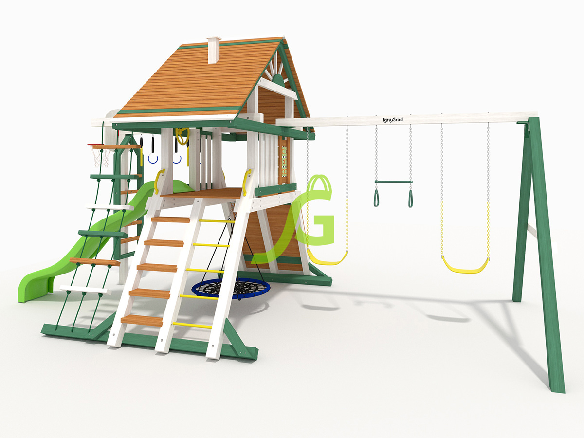 Детская площадка IgraGrad Крепость Фани (Дерево) мод.1 Детская площадка IgraGrad Крепость Фани (Дерево) мод.1