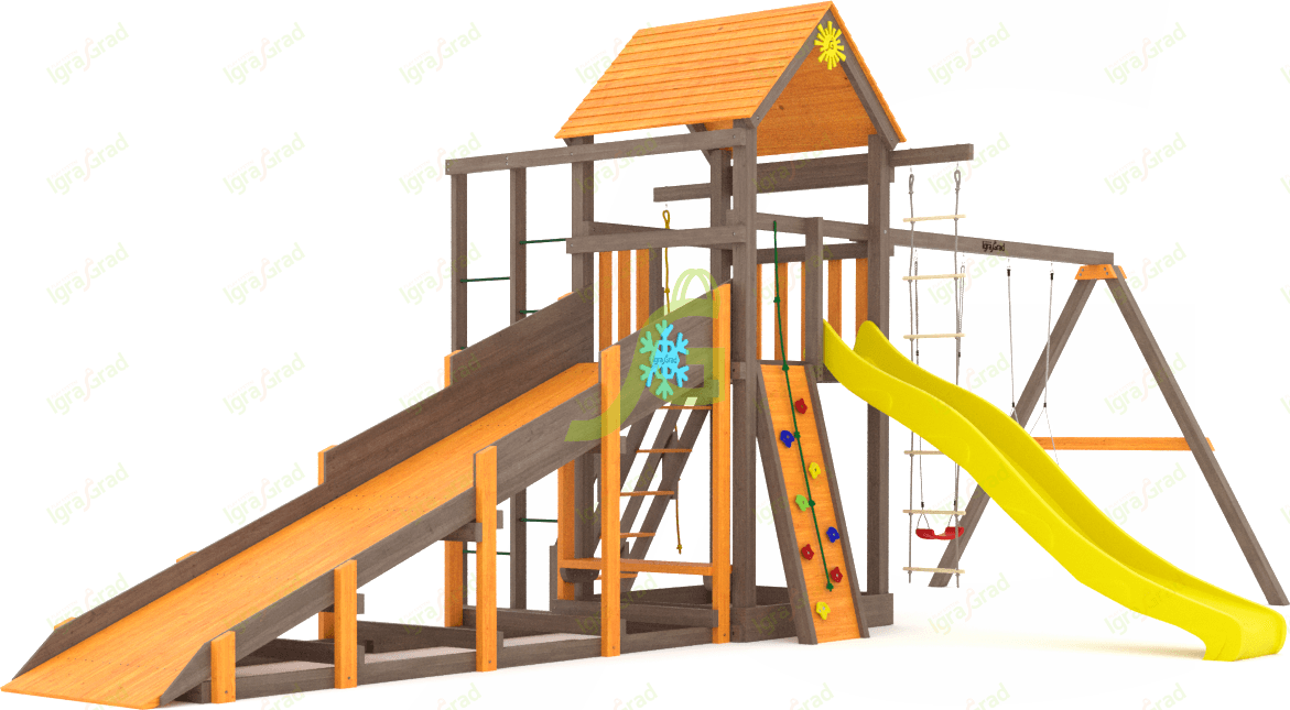 Всесезонная площадка IgraGrad С Fort с сеткой SF1 Всесезонная площадка IgraGrad С Fort с сеткой SF1