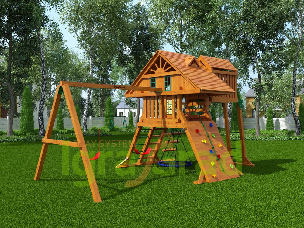 Детская площадка IgraGrad Крепость Фани Deluxe Детская площадка IgraGrad Крепость Фани Deluxe
