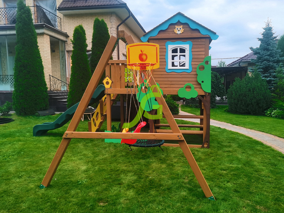 Детская площадка IgraGrad Домик 2 Совёнок Детская площадка IgraGrad Домик 2 Совёнок