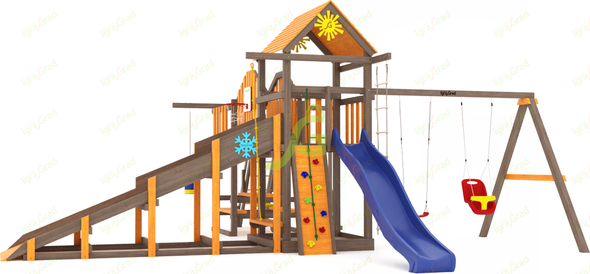 Всесезонная площадка IgraGrad С Мостик 1 SF1 Всесезонная площадка IgraGrad С Мостик 1 SF1