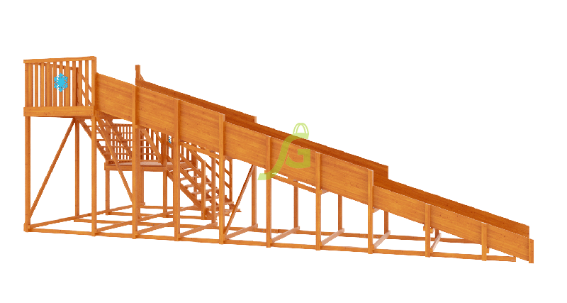 Зимняя горка “IgraGrad Snow Fox”, скат 10 м (мод. 2) Зимняя горка “IgraGrad Snow Fox”, скат 10 м (мод. 2)