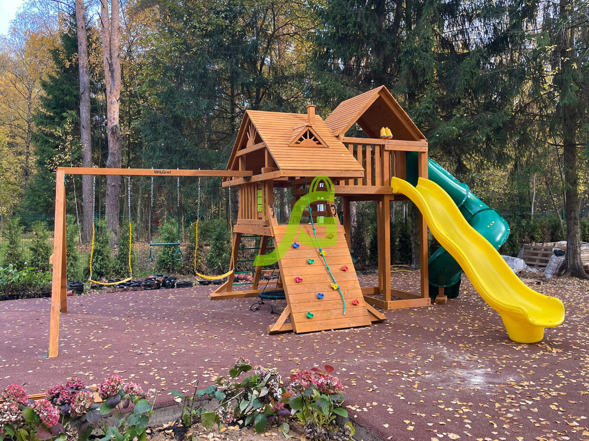 Детская площадка IgraGrad Крепость Фани Deluxe 3 Детская площадка IgraGrad Крепость Фани Deluxe 3