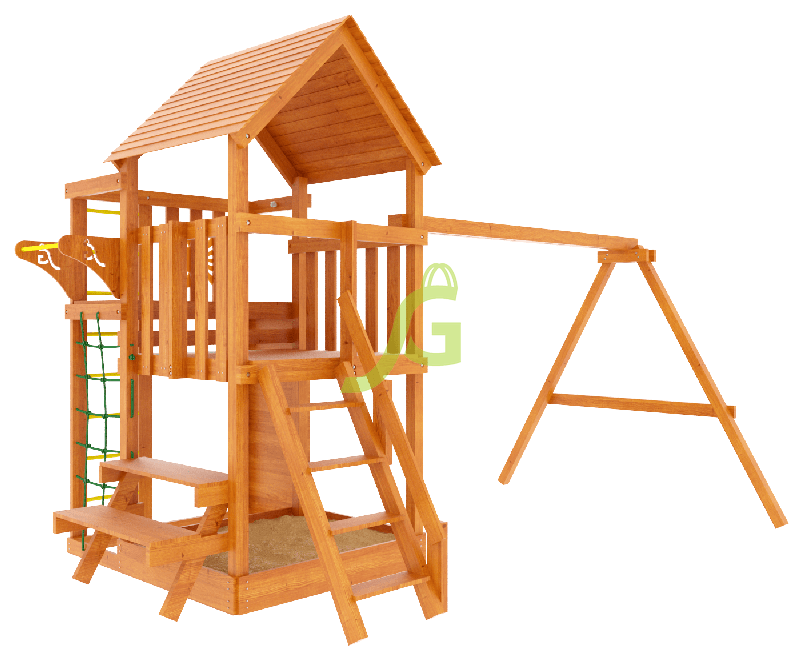 Детская площадка IgraGrad Крафт Pro (окрашенная) Детская площадка IgraGrad Крафт Pro (окрашенная)