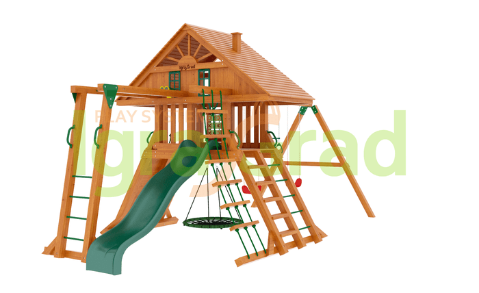 Детская площадка IgraGrad Крепость Фани с рукоходом (Домик) Детская площадка IgraGrad Крепость Фани с рукоходом (Домик)