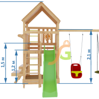 Детская площадка IgraGrad Крафт Pro 2