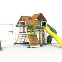 Детская площадка IgraGrad Крепость Фани Deluxe + мод.2