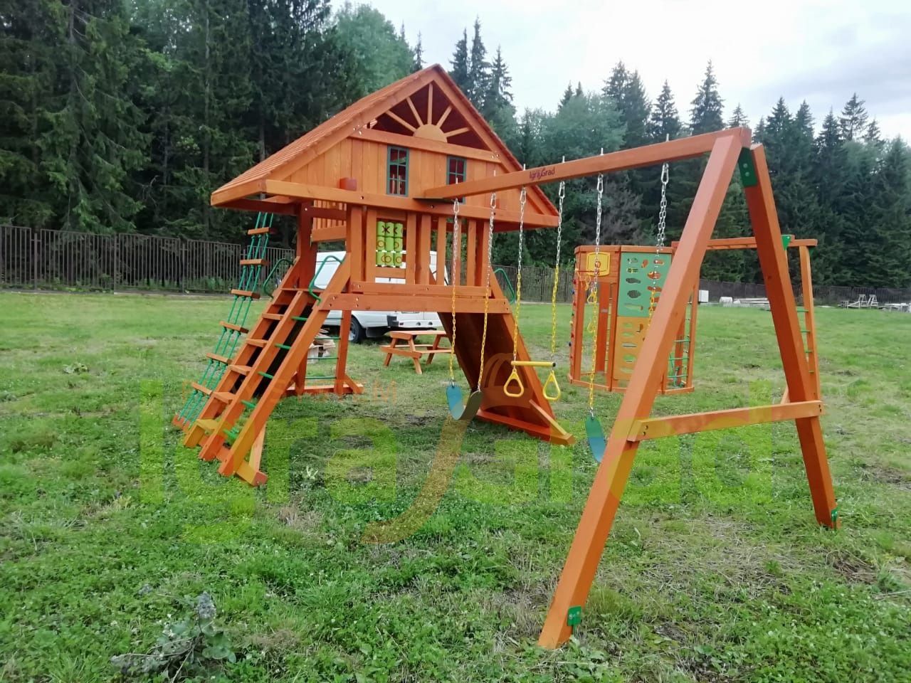 Детская площадка IgraGrad Крепость Фани Deluxe Детская площадка IgraGrad Крепость Фани Deluxe