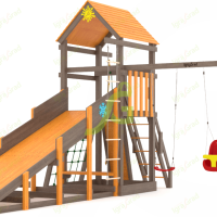 Всесезонная площадка IgraGrad С Fort с сеткой SF2