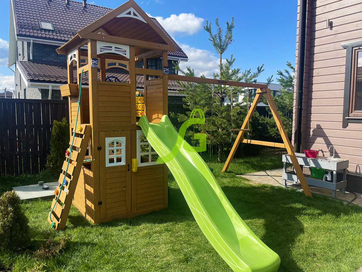 Детская площадка IgraGrad Клубный домик Luxe Детская площадка IgraGrad Клубный домик Luxe