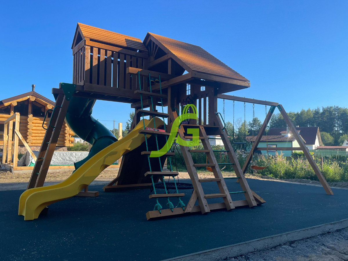 Детская площадка IgraGrad Крепость Фани Deluxe 2 Детская площадка IgraGrad Крепость Фани Deluxe 2