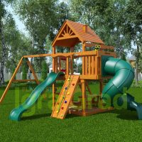 Детская площадка IgraGrad Шато с трубой (Домик)