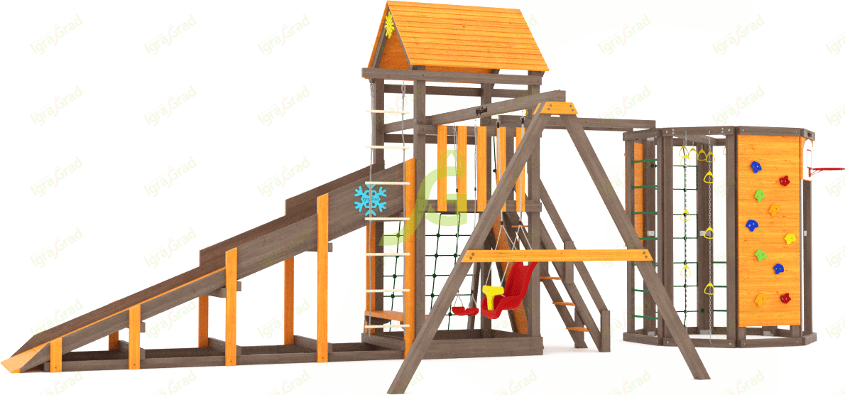 Всесезонная площадка IgraGrad С Gride с WorkOut SF1 Всесезонная площадка IgraGrad С Gride с WorkOut SF1