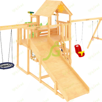 Детская площадка IgraGrad Крафт Pro 1 с зимней горкой