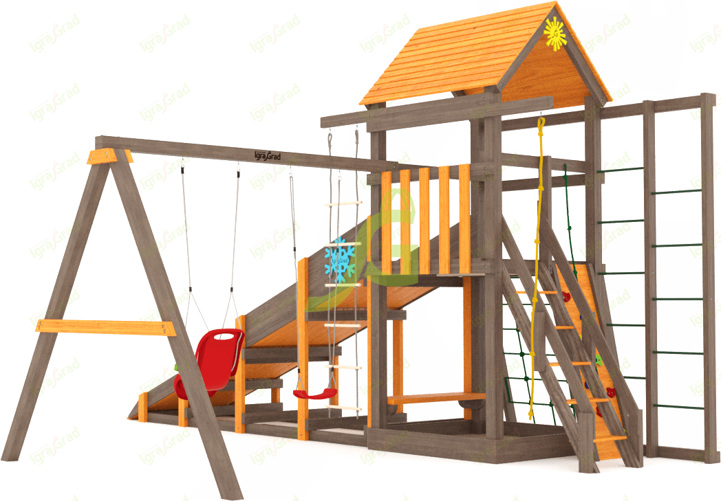 Всесезонная площадка IgraGrad С Fort с сеткой SF2 Всесезонная площадка IgraGrad С Fort с сеткой SF2