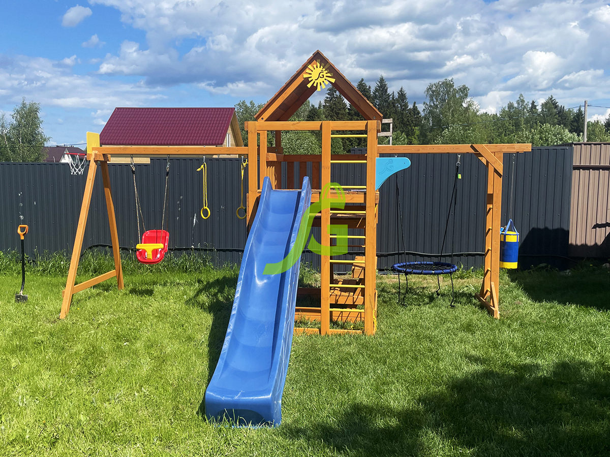 Детская площадка IgraGrad Крафт Pro 4 Детская площадка IgraGrad Крафт Pro 4