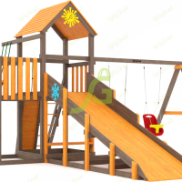 Всесезонная площадка IgraGrad С Fort с сеткой SF1