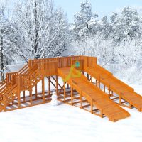 Детский домик IgraGrad Коттедж 1