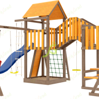 Детская площадка IgraGrad Клубный домик 2 с WorkOut