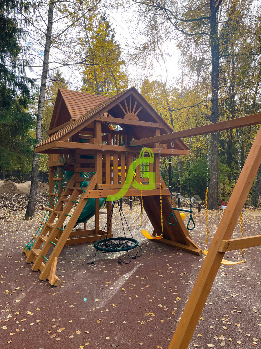 Детская площадка IgraGrad Крепость Фани Deluxe 3 Детская площадка IgraGrad Крепость Фани Deluxe 3