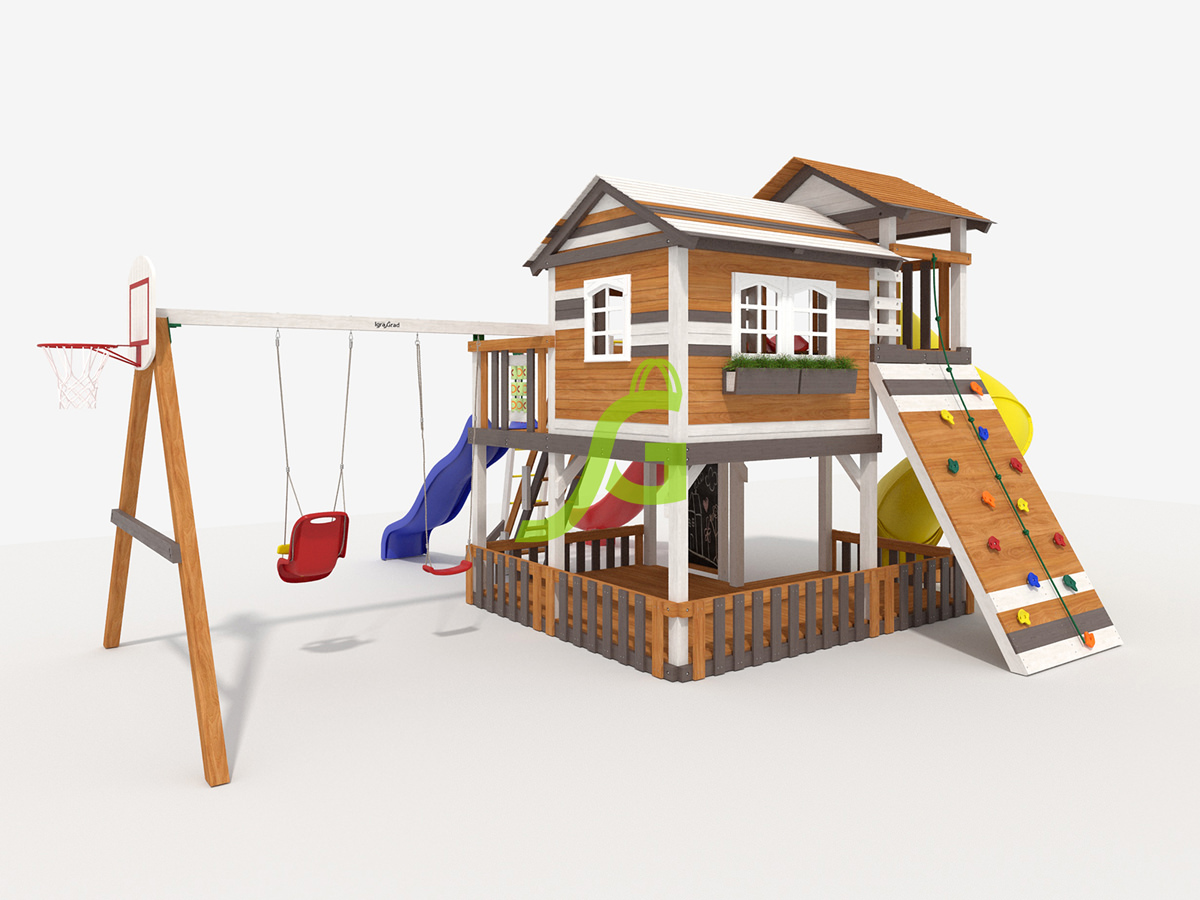 Детская площадка IgraGrad Домик 5 мод.1 Детская площадка IgraGrad Домик 5 мод.1