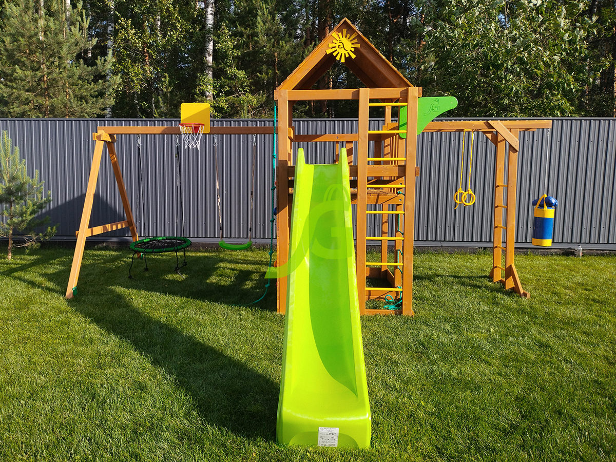 Детская площадка IgraGrad Крафт Pro 4 Детская площадка IgraGrad Крафт Pro 4