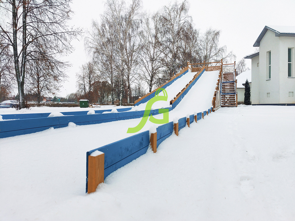 Зимняя горка IgraGrad Snow Fox, скат 18 м мод.2 Зимняя горка IgraGrad Snow Fox, скат 18 м мод.2