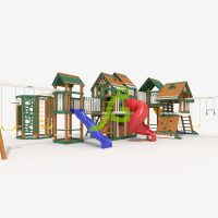 Детская площадка IgraGrad Великан 4 (Макси) мод.2