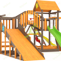 Всесезонная площадка IgraGrad С Мостик 2 SF2