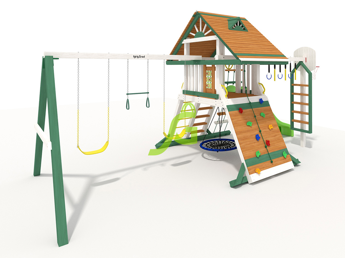 Детская площадка IgraGrad Крепость Фани (Дерево) мод.1 Детская площадка IgraGrad Крепость Фани (Дерево) мод.1