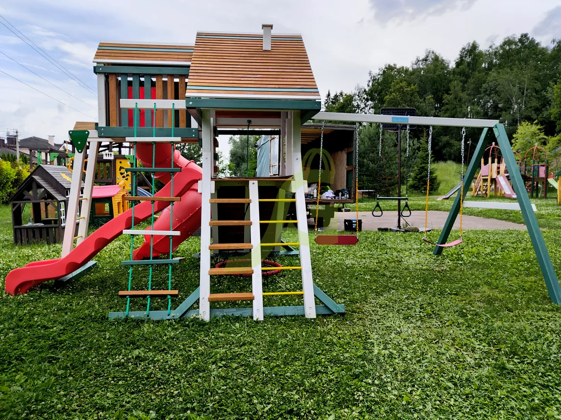 Детская площадка IgraGrad Крепость Фани Deluxe 2 мод.1 Детская площадка IgraGrad Крепость Фани Deluxe 2 мод.1