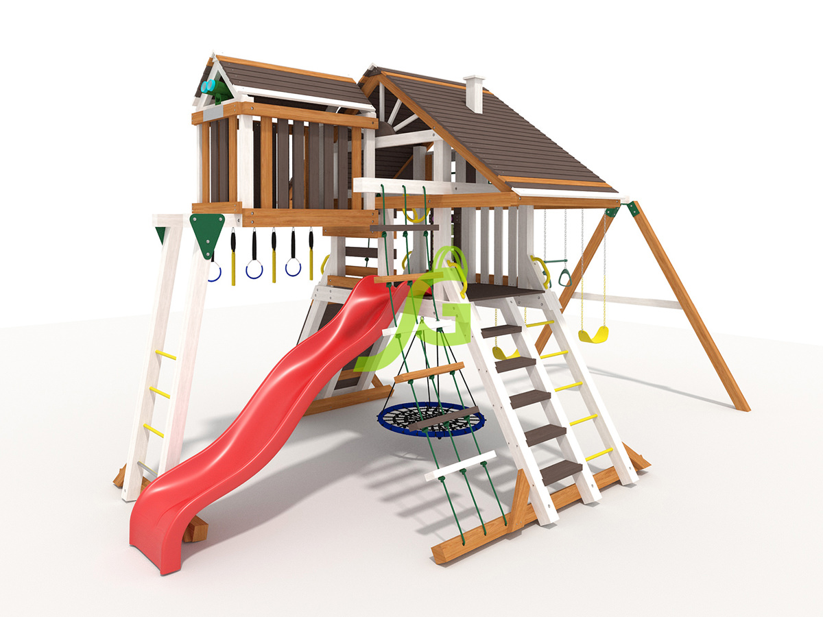 Детская площадка IgraGrad Крепость Фани Deluxe мод.2 Детская площадка IgraGrad Крепость Фани Deluxe мод.2