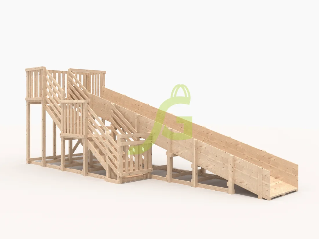 Зимняя горка “IgraGrad Snow Fox”, скат 8 м, без окраски Зимняя горка “IgraGrad Snow Fox”, скат 8 м, без окраски