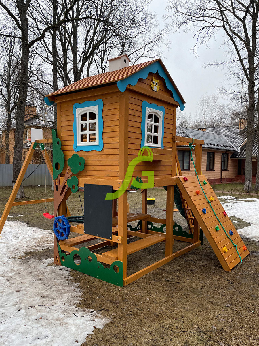 Детская площадка IgraGrad Домик 2 Совёнок Детская площадка IgraGrad Домик 2 Совёнок