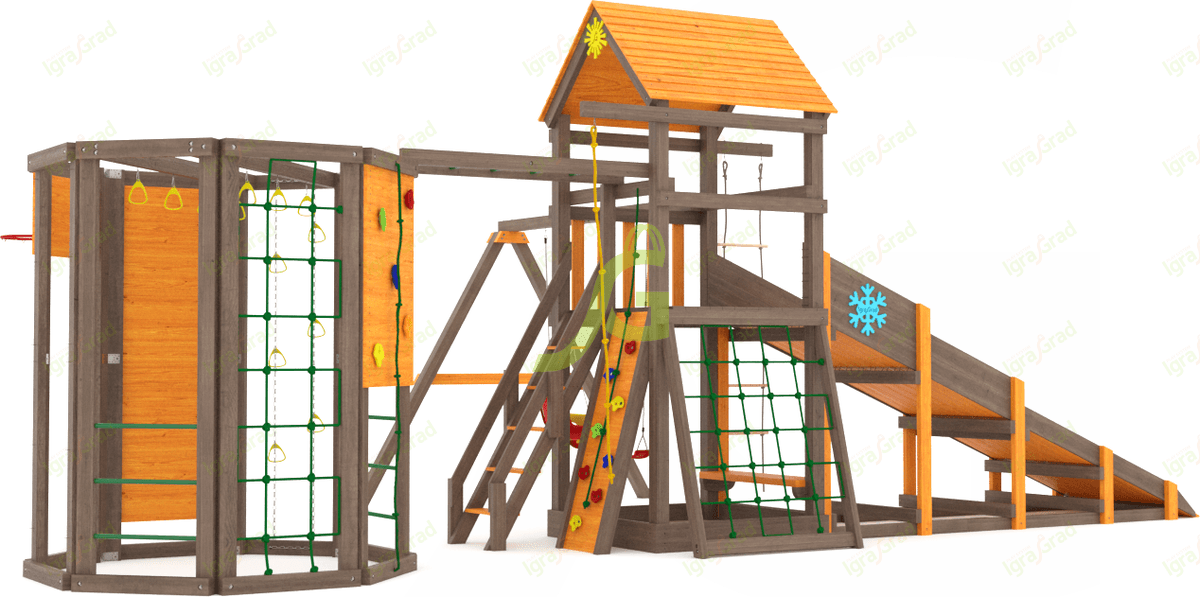 Всесезонная площадка IgraGrad С Gride с WorkOut SF1 Всесезонная площадка IgraGrad С Gride с WorkOut SF1