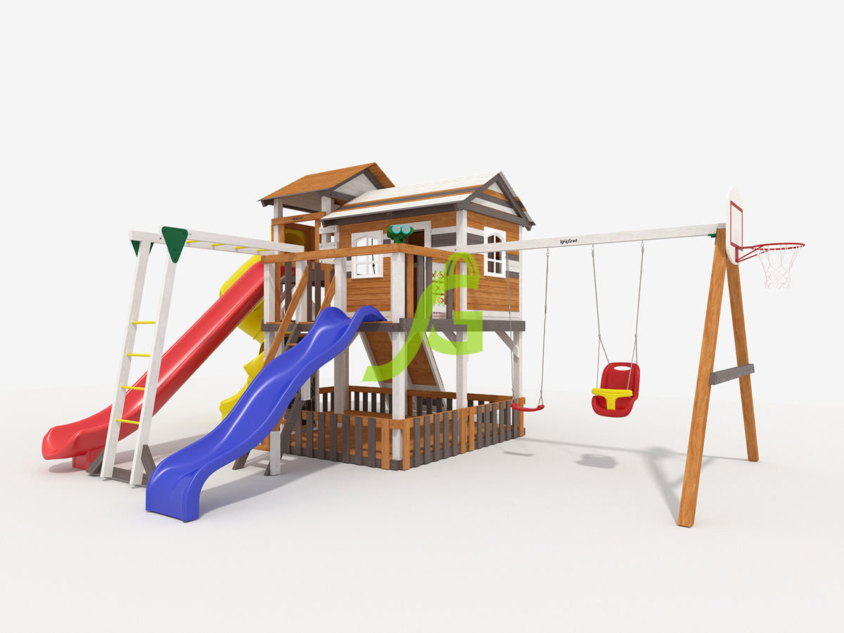 Детская площадка IgraGrad Домик 5 мод.1 Детская площадка IgraGrad Домик 5 мод.1