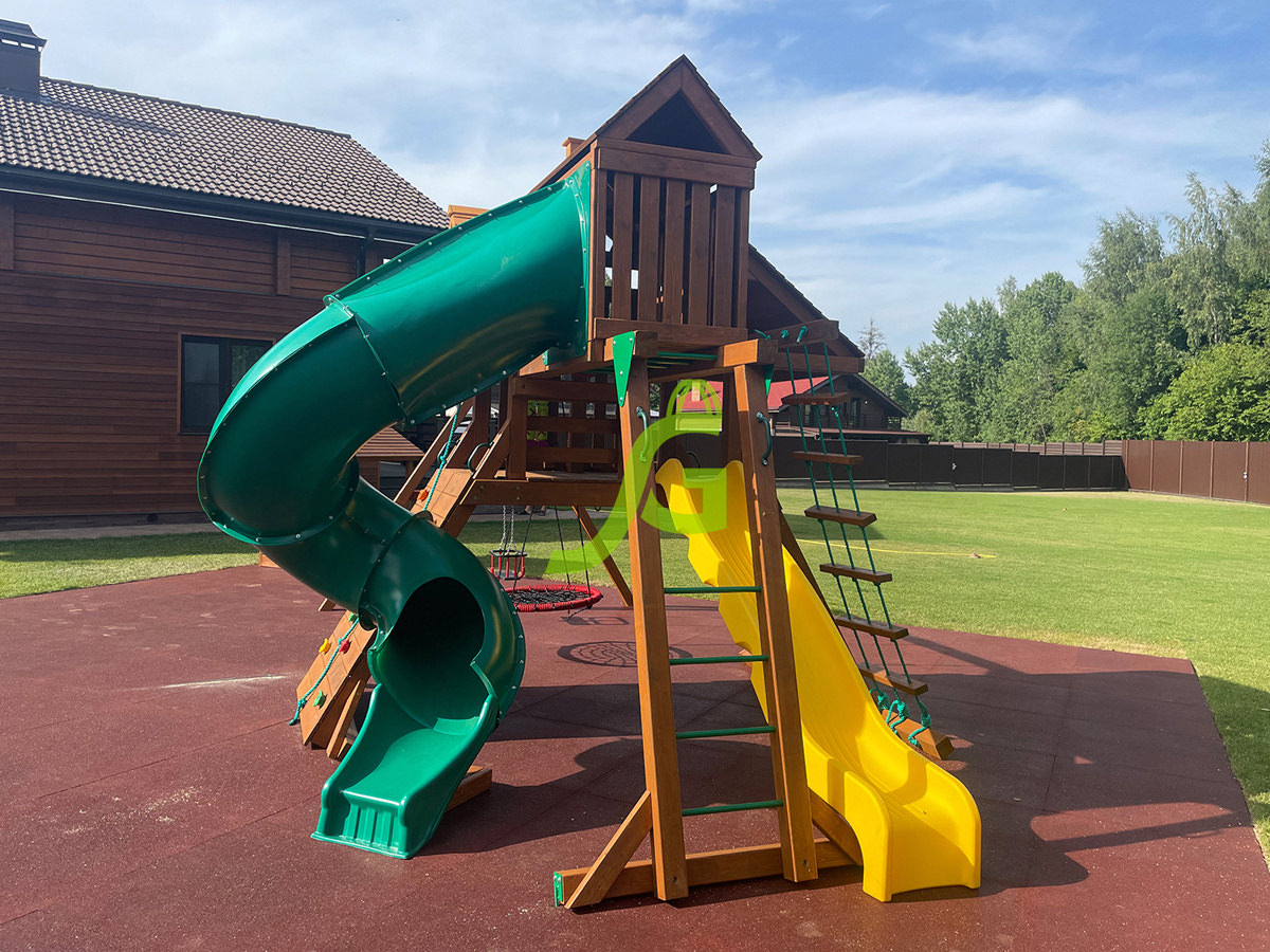 Детская площадка IgraGrad Крепость Фани Deluxe 2 Детская площадка IgraGrad Крепость Фани Deluxe 2