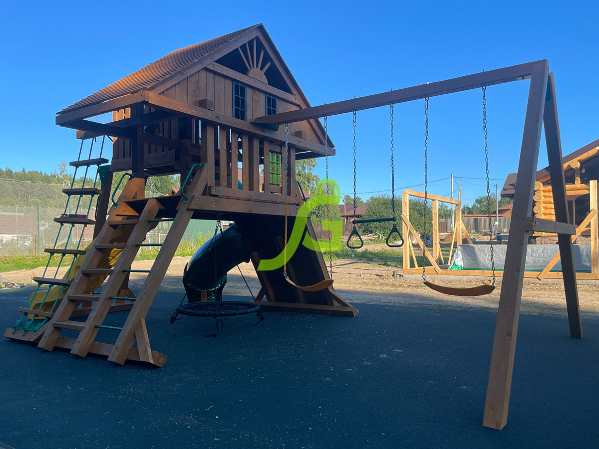 Детская площадка IgraGrad Крепость Фани Deluxe 2 Детская площадка IgraGrad Крепость Фани Deluxe 2