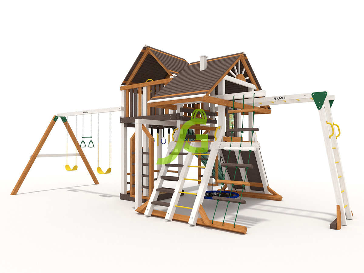 Детская площадка IgraGrad Крепость Фани Deluxe + мод.2 Детская площадка IgraGrad Крепость Фани Deluxe + мод.2