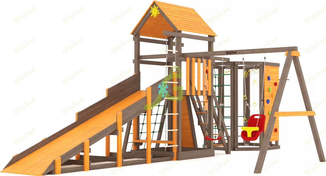 Всесезонная площадка IgraGrad С Gride с WorkOut SF1 Всесезонная площадка IgraGrad С Gride с WorkOut SF1