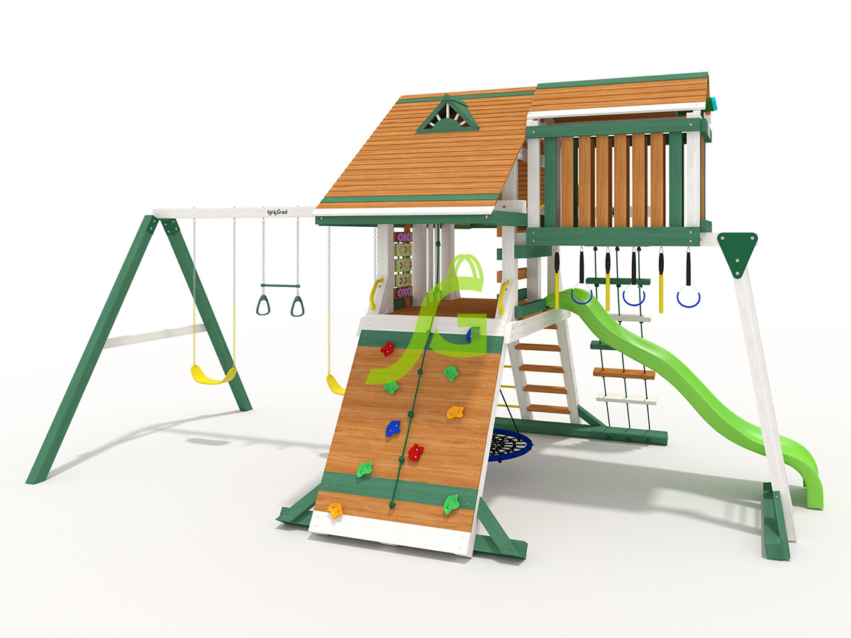Детская площадка IgraGrad Крепость Фани Deluxe мод.1 Детская площадка IgraGrad Крепость Фани Deluxe мод.1